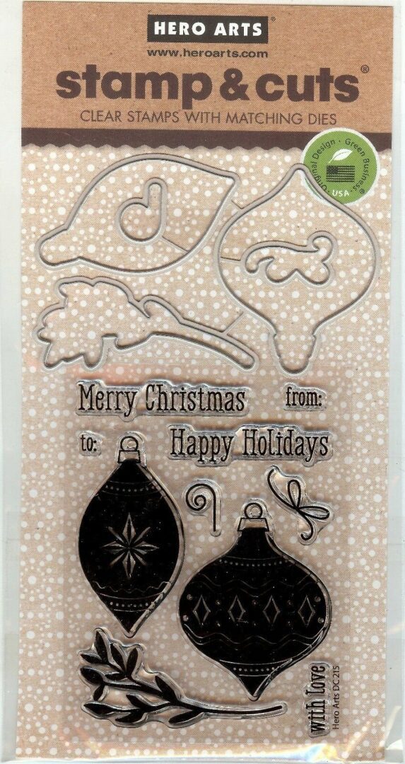 A set of christmas ornaments that are cut out.