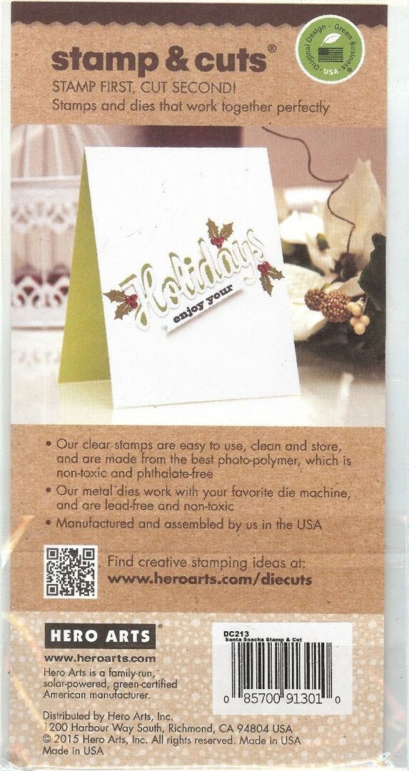 A card with a picture of a cat on it.