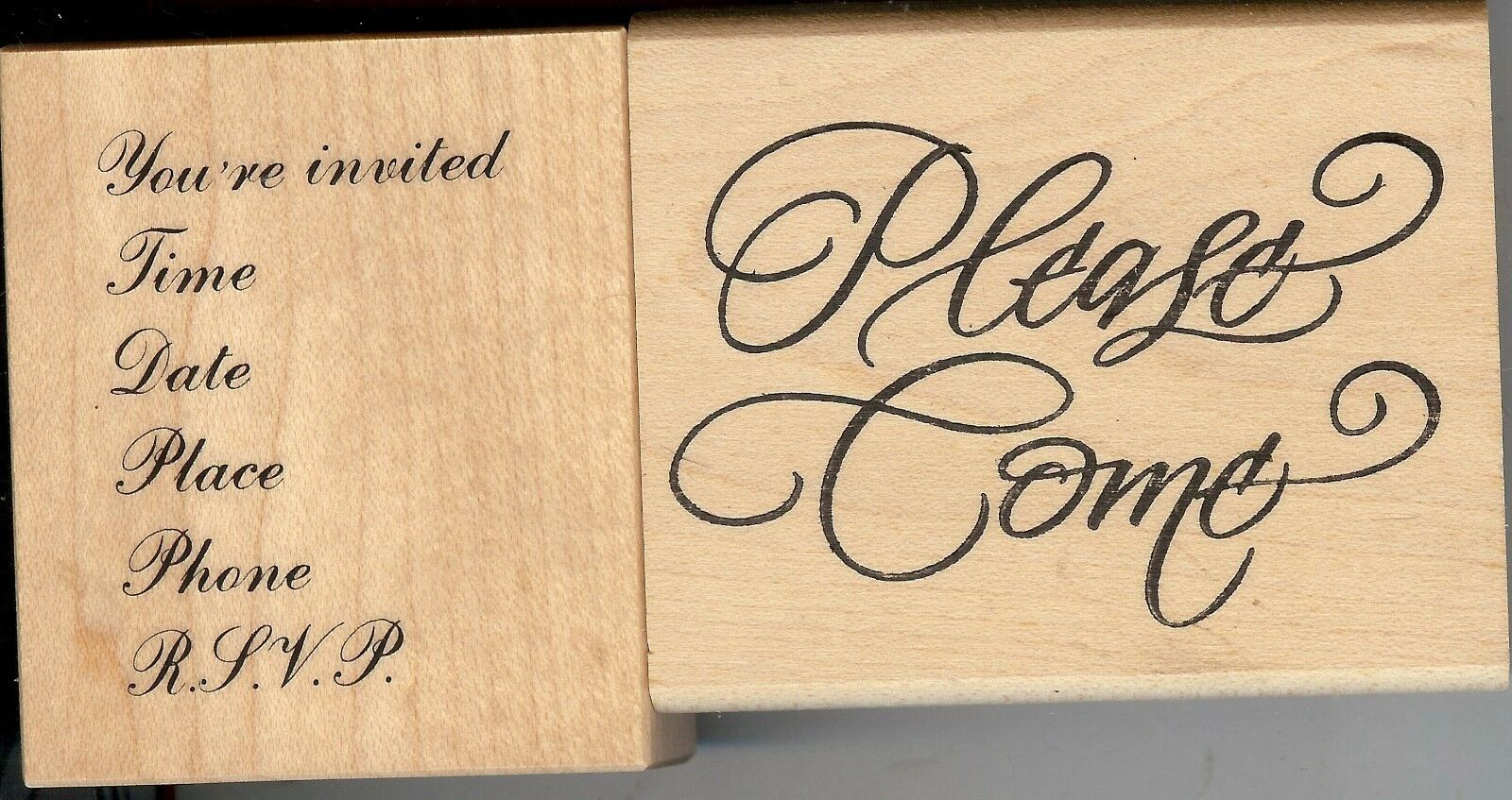 A wooden box with the words " plegging company ".